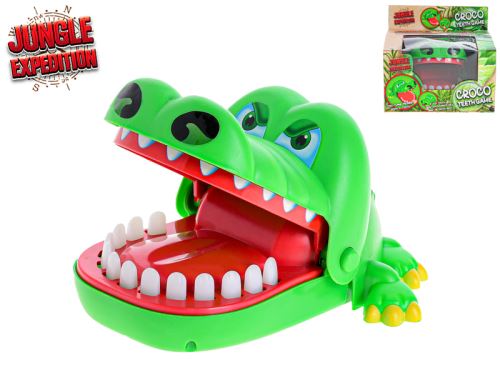 Jungle Expedition játék krokodil 16cm dobozban