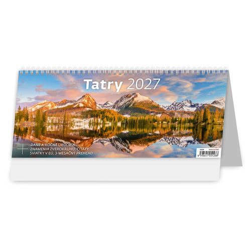 2027-es asztali naptár – Tátrai-hegység