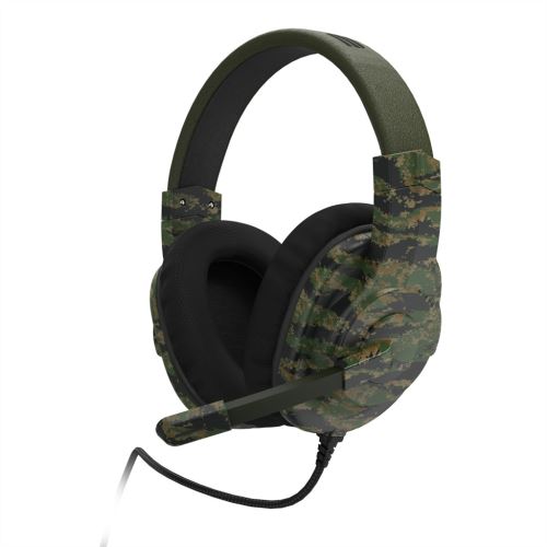 uRage SoundZ 330 gamer fejhallgató, zöld-fekete színben