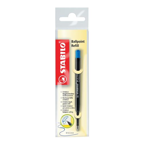 STABILO Ballpoint Refill feltöltőanyag - kék (30475)