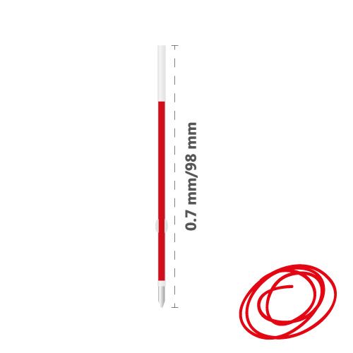 Golyóstoll betét PILOT Ball Point Pen 0,7 mm - piros