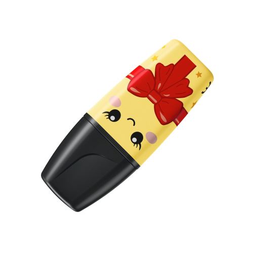 STABILO BOSS MINI Frosty Friends kiemelő – pasztell sárga (8)