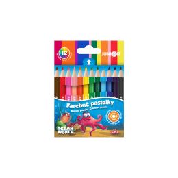Színesceruza Ocean World hatszögletű 12 db, kicsi (1)