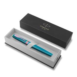 PARKER Meridian Teal RBT töltőtoll, F-hegy (2)