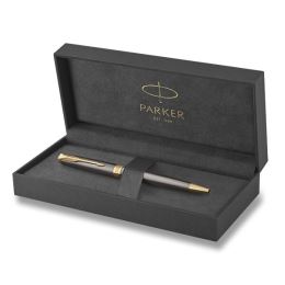 Golyóstoll PARKER Sonnet Core Grey GT (fekete tinta, M tollhegy) (1)