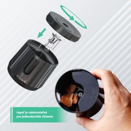 Eagle TY49USB elektromos/USB hegyező, fekete/kék (1)