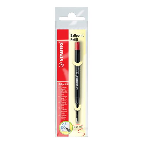 STABILO Ballpoint Refill feltöltőanyag - piros