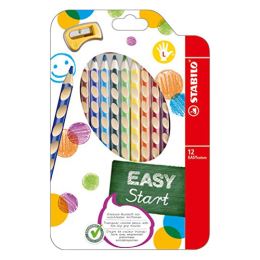 Színesceruza készlet  STABILO EASY balkezes 12 db