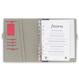 Napló Filofax Domino - piros, A5 (2)