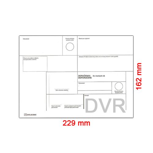Borítékok C5 STRIP 162x229 mm a saját kezükben, 20 db (22887)
