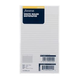 Naptárbetétlap Filofax vonalas/fehér, személyes