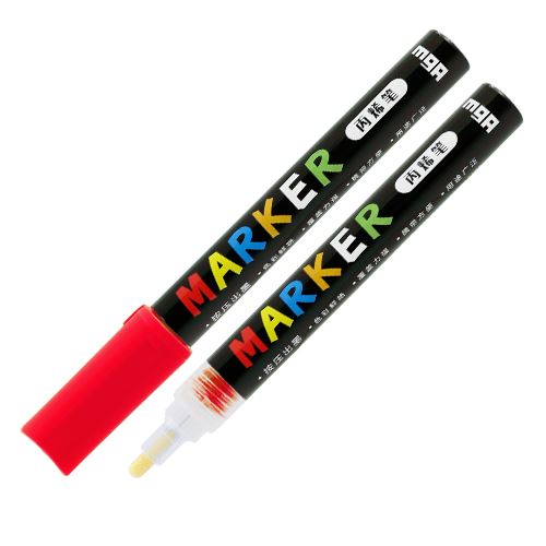 M&G Acrylic Marker 2 mm toll, akril festékkel, piros S200