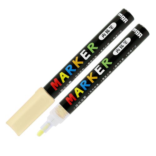 M&G Acrylic Marker 2 mm toll, akril festékkel, világos narancs S301