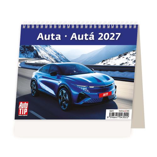 Stolový kalendár 2027 MiniMax Auta/Autá