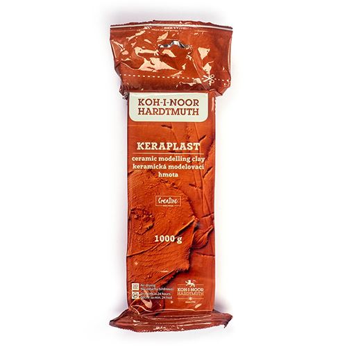 Modellezés KOH-I-NOOR KERAPLAST Fine 1000g, terrakotta