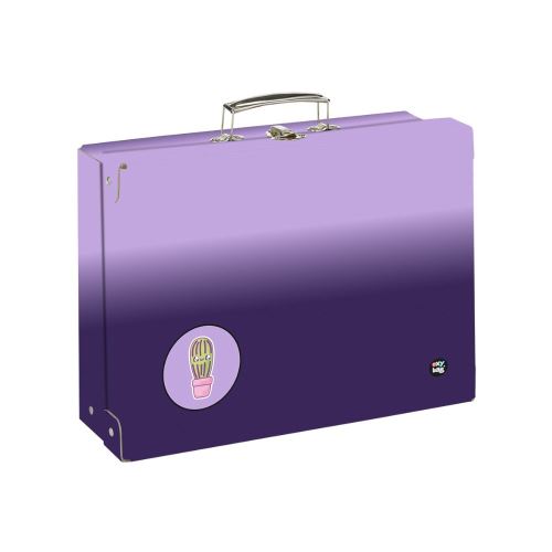 Gyermek aktatáska laminált négyzet A4 OXY NEXT Ombre Purple OXY NEXT Ombre Purple