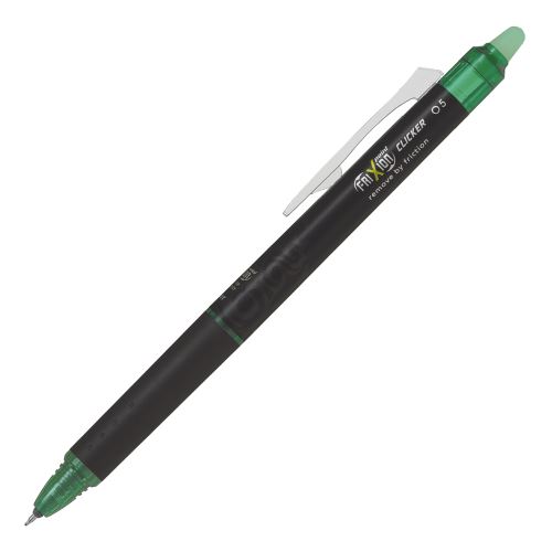 Gél rollertoll/radírozható PILOT Frixion Point Clicker szinergikus hegyű 0,5 mm, zöld