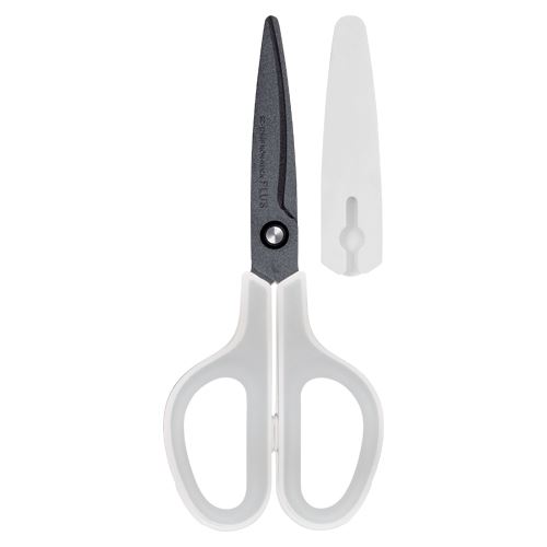 Nožnice PLUS SC-175SF teflónové biele, 7" 174mm