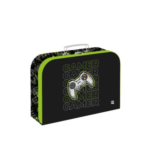 Gyermek laminált aktatáska 34 cm - Gamer