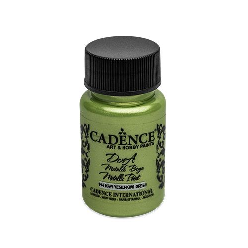 Farba akrylová Cadence D.Metalic, sv. zelená,50 ml