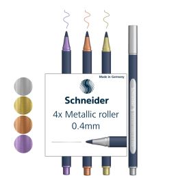 Roller Schneider Paint-It 050 Metallic - 4 darabos készlet