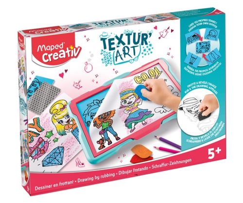 Kreatívna sada MAPED Creativ Textur Art - móda
