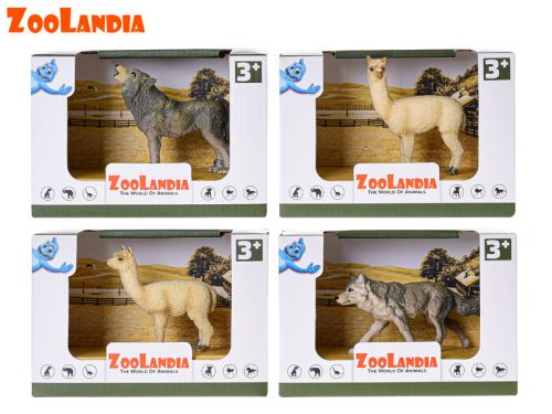 Zoolandia állatka safari 4 féle dobozban