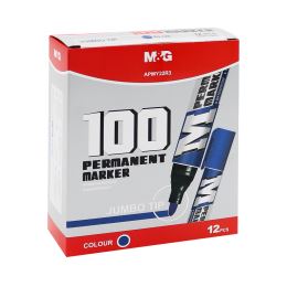 M&G 100 tartós filctoll - kék (1)