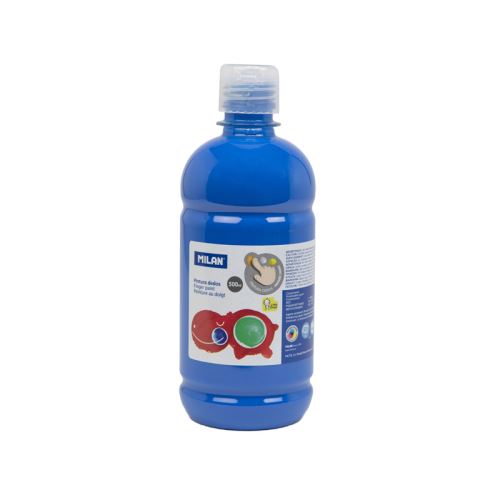 MILAN Ujjfesték 500 ml - kék