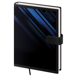Diár 2027 týždenný A5 Tone - modrá s magnetom