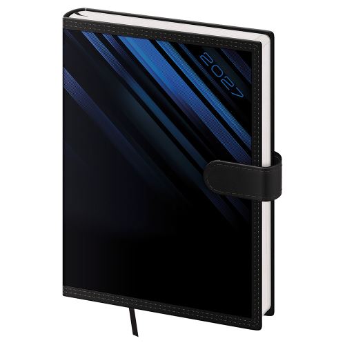 Diár 2027 týždenný A5 Tone - modrá s magnetom