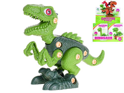 Felcsavarható dinoszaurusz 17,5-21 cm 6 féle dobozban, 12 db DBX-ben