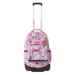 Cestovný kufor na kolieskach 60L (3-dielny set) MILAN séria Flowicorn (3)