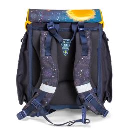 Iskolatáska vidám Universe, kék (5)