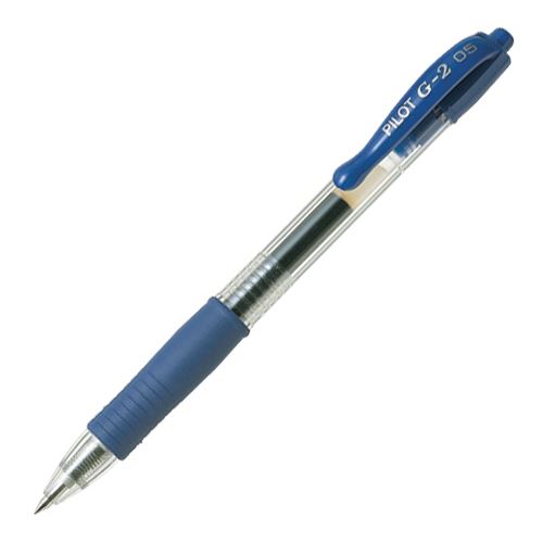 Roller zselés PILOT "G-2" kék 0,5 mm