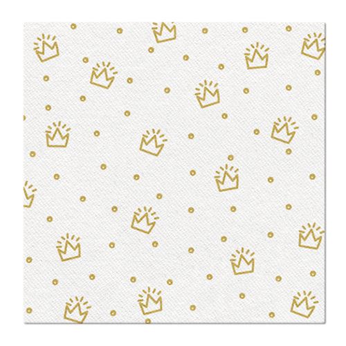 Obrúsky PAW AIRLAID 40x40cm Special Day gold
