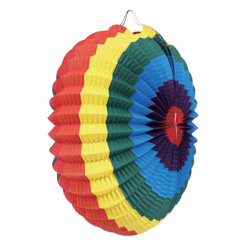 330324 Lampion Duha, papierovy, plochy