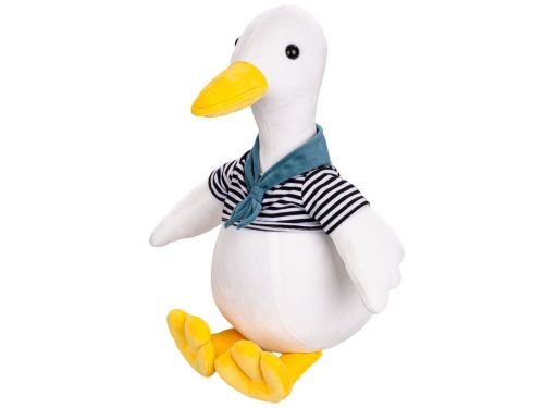 Káčer v námorníckom oblečku plyšový 50cm 0m+ v sáčku