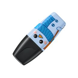 Zvýrazňovač STABILO BOSS MINI Frosty Friends - karmínová (10)