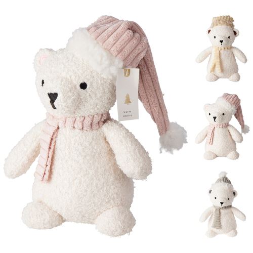 Ajtóstop Teddy mackó 25 cm (3 színből álló keverék)