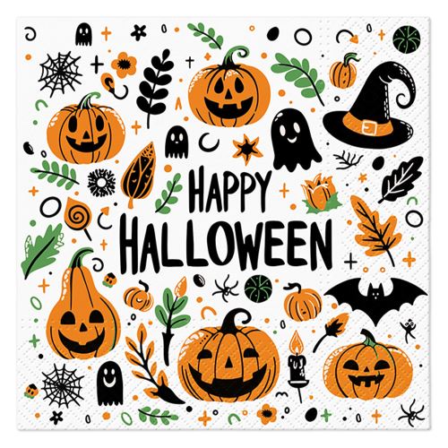 Obrúsky TaT 33x33cm Autumn Halloween
