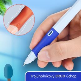 Golyóstoll - radírozható M&G iErase U-Grip + 2 újratöltő (3 szín) (4)