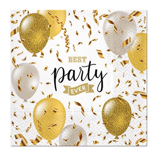Obrúsky PAW L 33x33cm Elegant Ballons