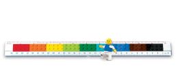 LEGO vonalzó minifigurával, 30 cm (2)