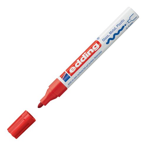 Lakkmarker Edding 750 piros