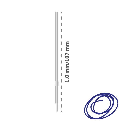CRESCO X-20 1,0 mm-es utántöltő golyó - kék, csomag. 20 db
