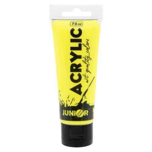 Akrilfesték JUNIOR 75 ml - sárga/yellow