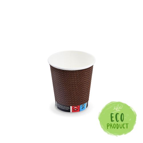 Papír pohár PREMIUM 280ml, 80mm, /25db/