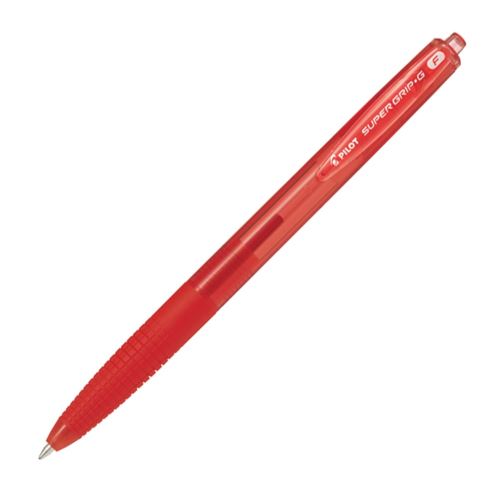 Pero guľôčkové PILOT SuperGrip-G 0,7 mm - červená náplň