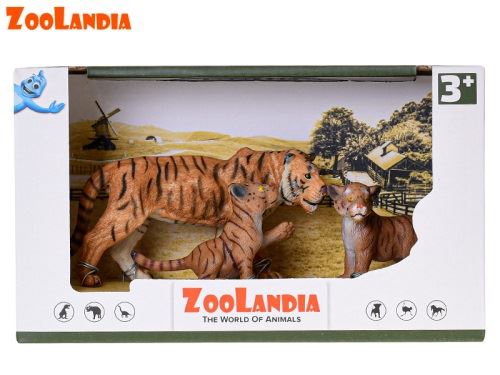Zoolandia tigrisek kölykökkel dobozban